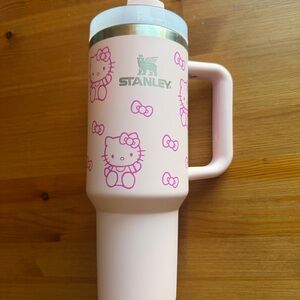 Pink Hello Kitty Stanley Tumbler with Handle